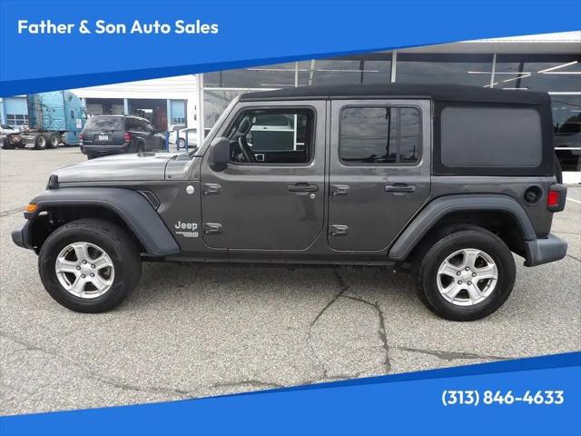 2019 Jeep Wrangler Unlimited Sport S 4x4 for sale in Dearborn, MI