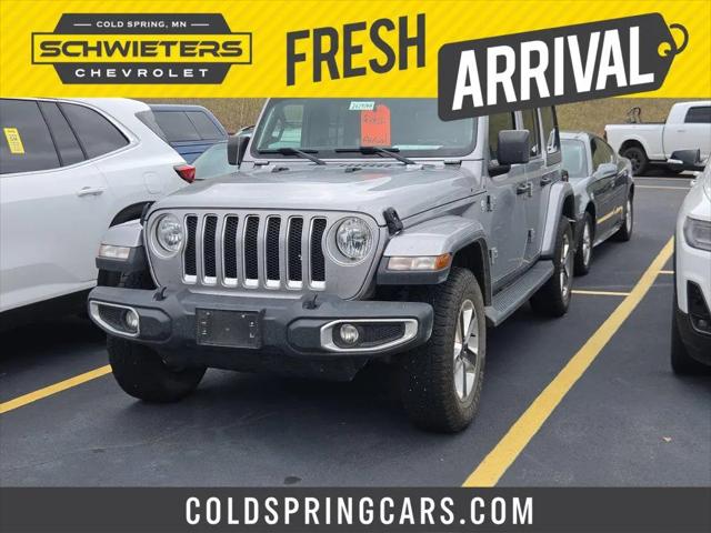 2019 Jeep Wrangler Unlimited Sahara 4x4 for sale in Cold Spring, MN