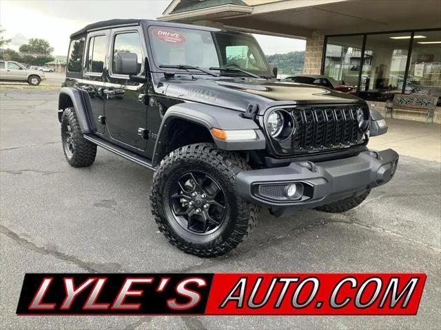 2024 Jeep Wrangler 4-Door Willys 4x4 for sale in Follansbee, WV