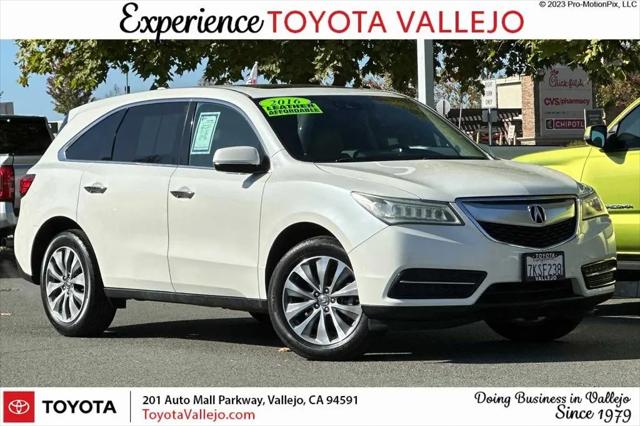2016 Acura MDX Technology  AcuraWatch Plus Packages for sale in Vallejo, CA
