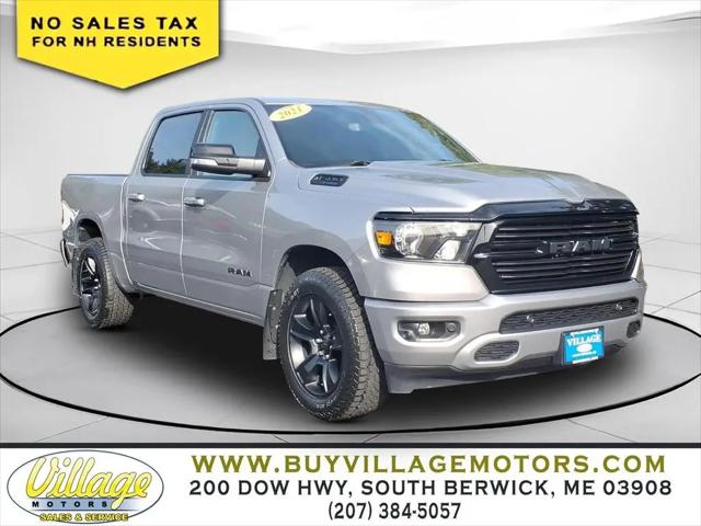 2021 Ram 1500 Big Horn Crew Cab 4x4 57 Box for sale in South Berwick, ME