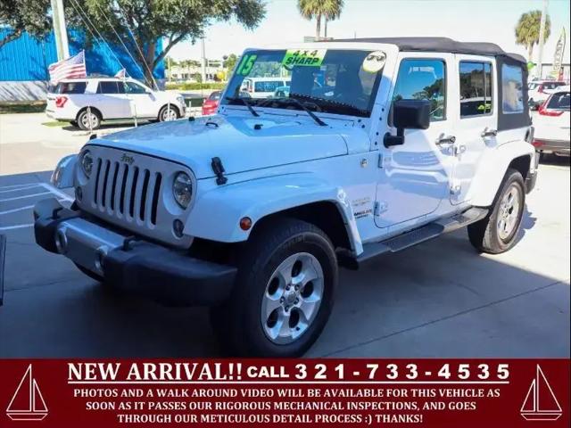 2015 Jeep Wrangler Unlimited Sahara for sale in West Melbourne, FL