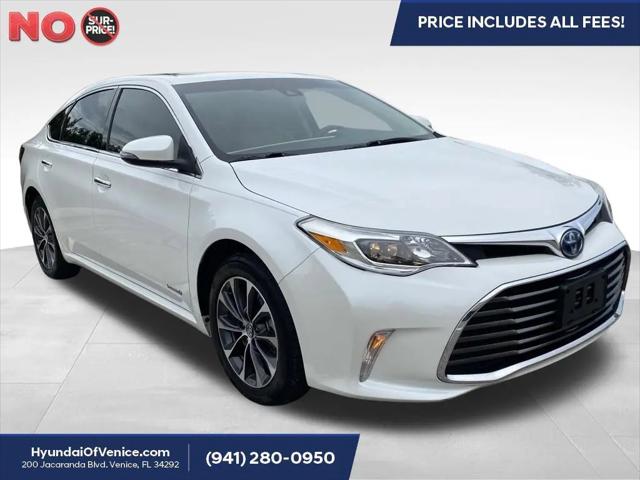 2018 Toyota Avalon Hybrid XLE Premium for sale in Venice, FL
