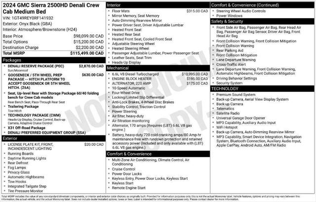 2024 GMC Sierra 2500HD Denali for sale in Pataskala, OH