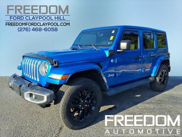 2021 Jeep Wrangler 4xe Unlimited Sahara 4x4 for sale in Pounding Mill, VA