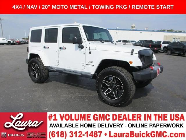 2018 Jeep Wrangler JK Unlimited Sahara for sale in Collinsville, IL