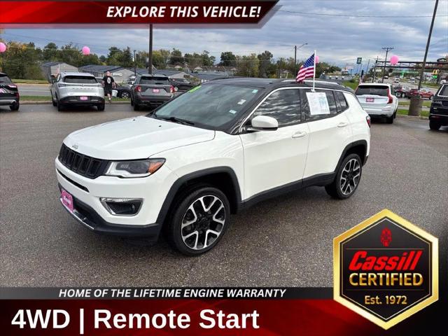2018 Jeep Compass Limited 4x4 for sale in Cedar Rapids, IA