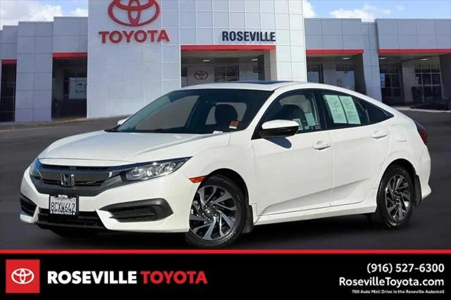 2018 Honda Civic EX for sale in Roseville, CA