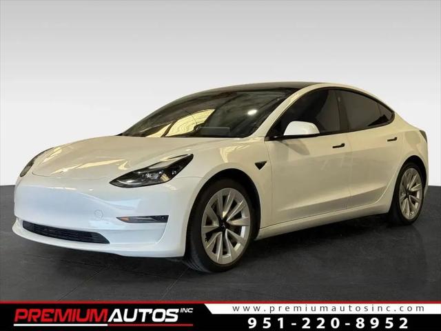 2022 Tesla Model 3 Rear-Wheel Drive for sale in Norco, CA