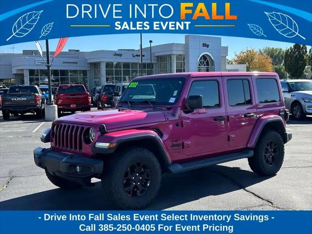 2022 Jeep Wrangler Unlimited Sahara Altitude 4x4 for sale in Provo, UT