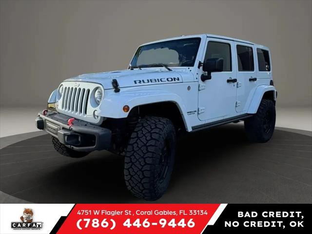 2017 Jeep Wrangler Unlimited Rubicon Hard Rock 4x4 for sale in Coral Gables, FL
