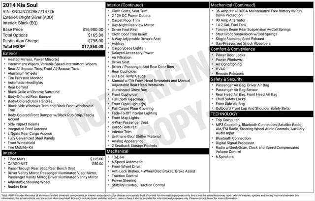 2014 Kia Soul Base