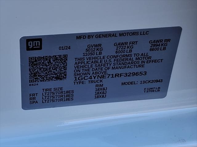 2024 Chevrolet Silverado 2500HD 4WD Crew Cab Long Bed LT
