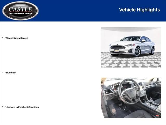 2019 Ford Fusion SE