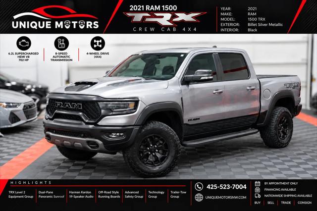 2021 Ram 1500 TRX Crew Cab 4x4 57 Box for sale in Kent, WA