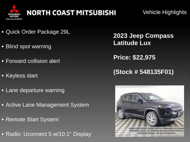 2023 Jeep Compass Latitude Lux FWD
