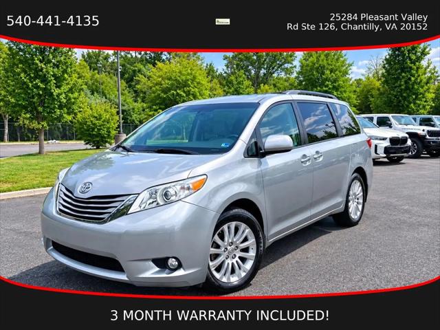 2015 Toyota Sienna XLE 8 Passenger for sale in Chantilly, VA