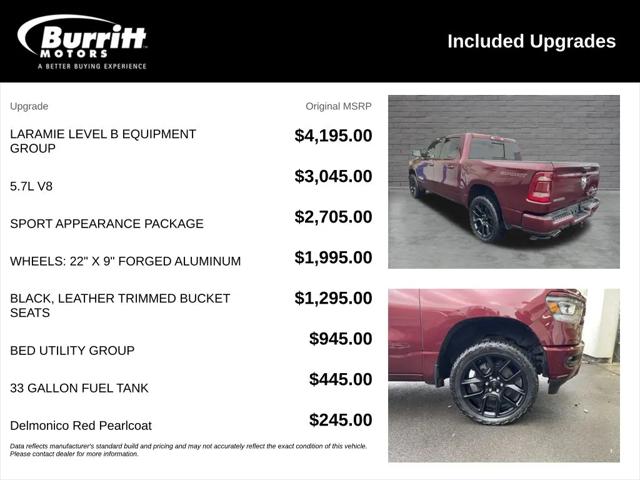 2023 Ram 1500 Laramie Crew Cab 4x4 57 Box