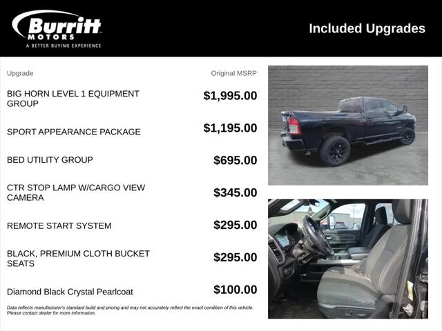 2019 Ram 2500 Big Horn Crew Cab 4x4 64 Box