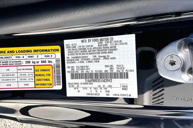 2025 Ford Mustang Dark Horse Fastback