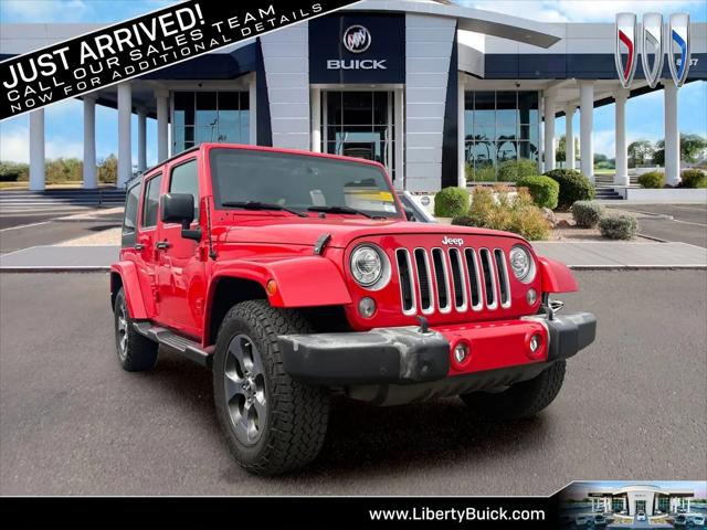 2017 Jeep Wrangler Unlimited Sahara 4x4 for sale in Peoria, AZ
