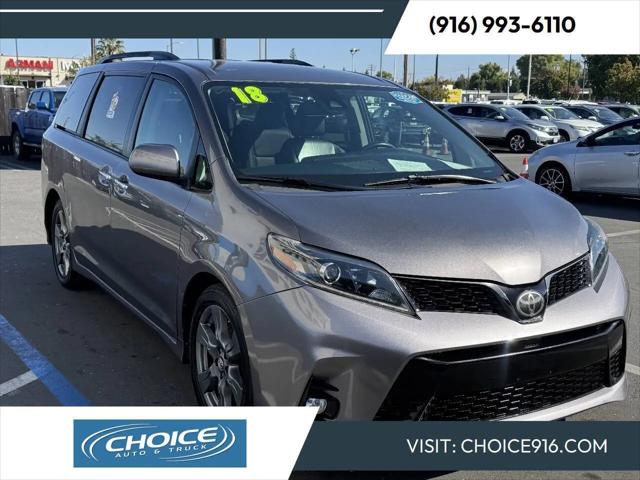 2018 Toyota Sienna SE 8 Passenger for sale in Sacramento, CA