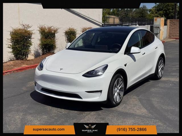 2021 Tesla Model Y Long Range Dual Motor All-Wheel Drive for sale in Rancho Cordova, CA
