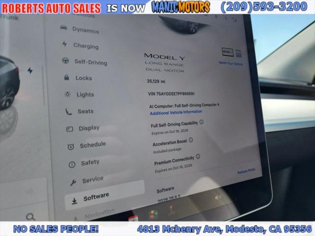 2023 Tesla Model Y Long Range Dual Motor All-Wheel Drive