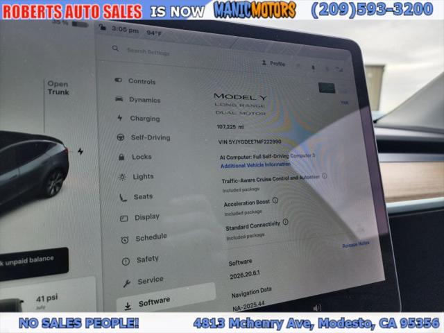 2021 Tesla Model Y Long Range Dual Motor All-Wheel Drive