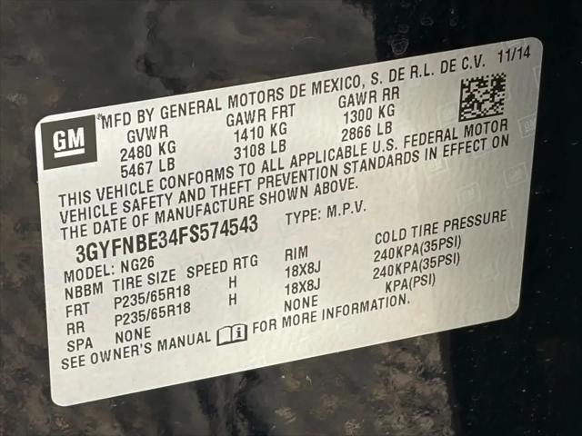 2015 Cadillac SRX Luxury Collection