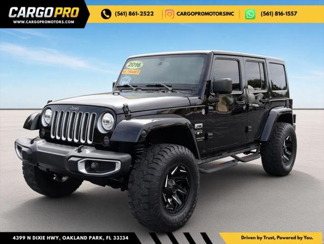 2016 Jeep Wrangler Unlimited Sahara for sale in Oakland Park, FL