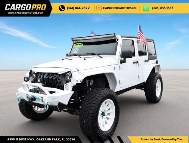 2016 Jeep Wrangler Unlimited Sport for sale in Oakland Park, FL