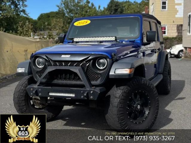 2018 Jeep Wrangler Unlimited Sport S 4x4 for sale in Irvington, NJ