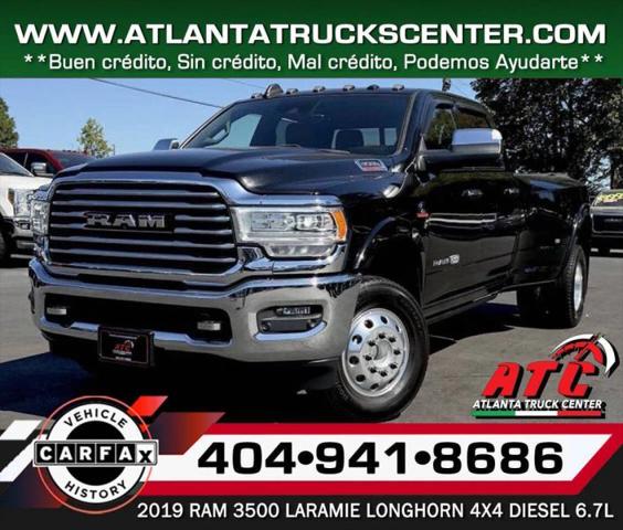 2019 Ram 3500 Longhorn Crew Cab 4x4 8 Box for sale in Doraville, GA