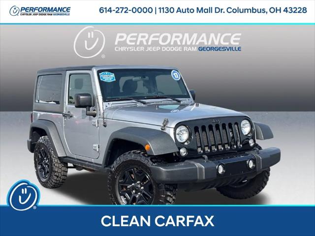2017 Jeep Wrangler Willys Wheeler 4x4 for sale near Columbus, OH
