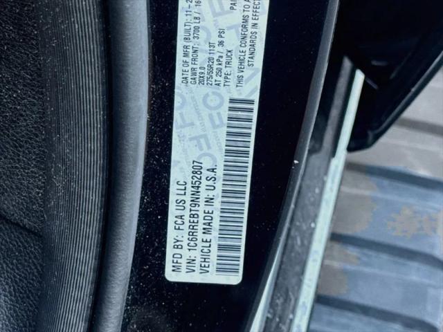 2022 Ram 1500 Big Horn Quad Cab 4x2 64 Box