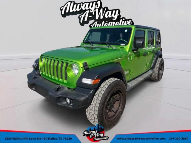 2018 Jeep Wrangler Unlimited Sport S 4x4 for sale in Dallas, TX