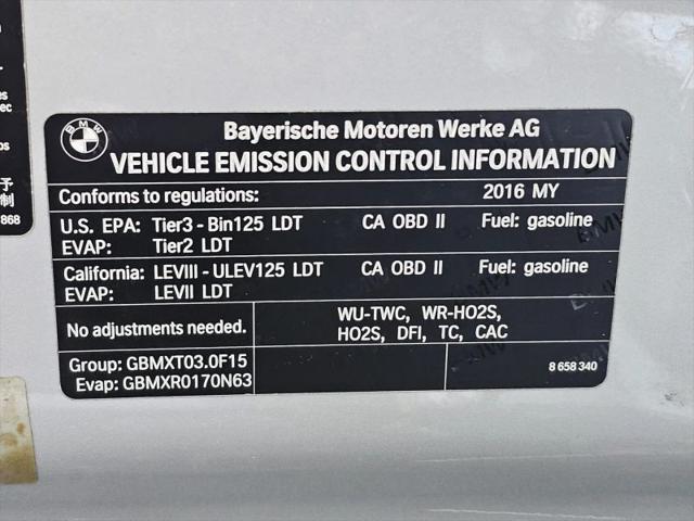 2016 BMW X5 sDrive35i