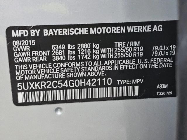 2016 BMW X5 sDrive35i