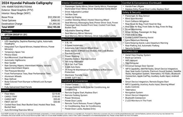2024 Hyundai Palisade Calligraphy for sale in Fargo, ND