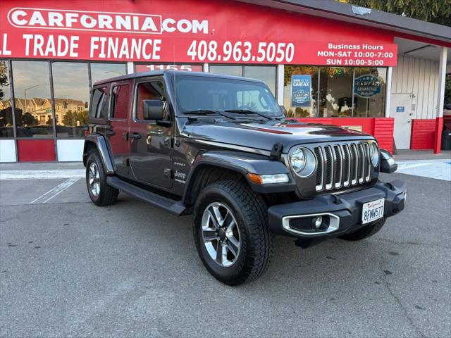 2018 Jeep Wrangler Unlimited Sahara 4x4 for sale in San Jose, CA