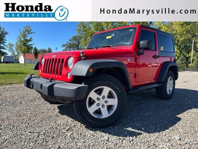 2018 Jeep Wrangler JK Sport S 4x4 for sale near Marysville, OH