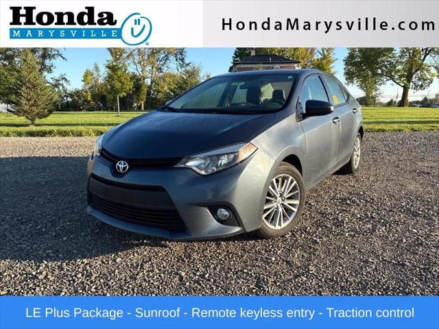 2014 Toyota Corolla LE Plus for sale in Marysville, OH