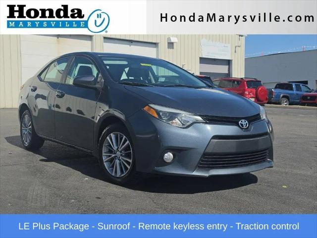 2014 Toyota Corolla LE Plus for sale near Marysville, OH