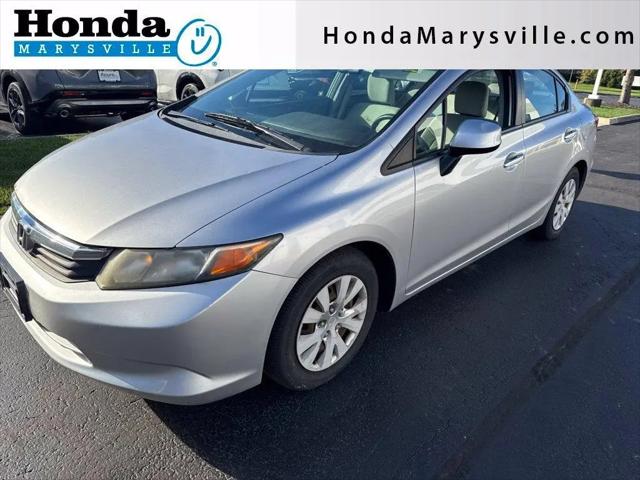 2012 Honda Civic LX for sale near Marysville, OH