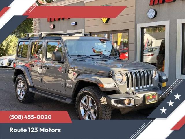 2021 Jeep Wrangler Sahara 4x4 for sale in Norton, MA