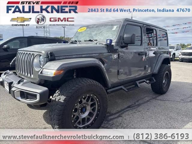 2018 Jeep Wrangler Unlimited Sahara 4x4 for sale in Princeton, IN