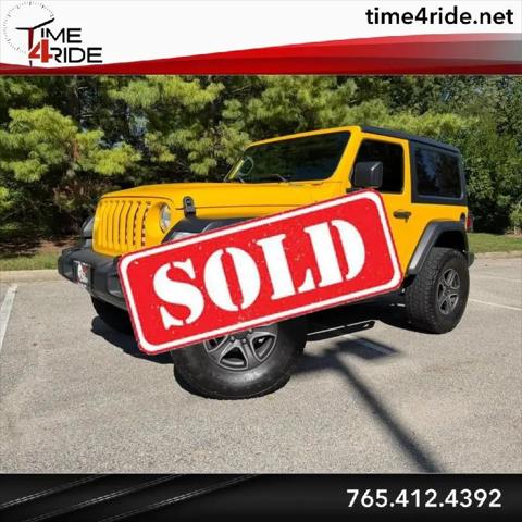 2018 Jeep Wrangler Sport S 4x4 for sale in Lafayette, IN