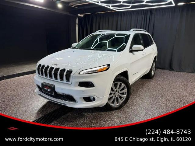 2017 Jeep Cherokee Overland 4x4 for sale in Elgin, IL