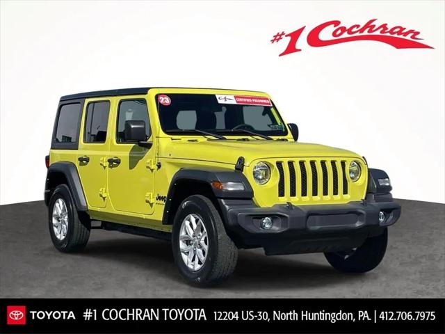 2023 Jeep Wrangler 4-Door Sport S 4x4 for sale in North Huntingdon, PA